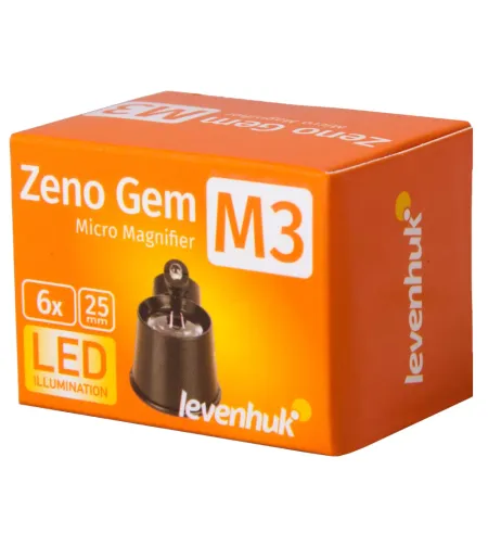Levenhuk Zeno Gem M3 Plus Magnifier (6x)