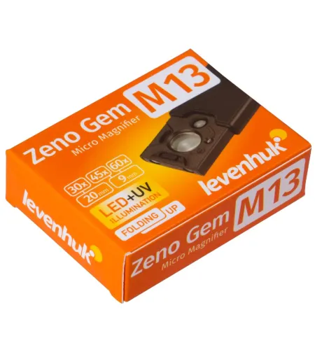 Kabatas Lupa ar Apgaismojumu Levenhuk Zeno GeM M13 PLUS (30–60x)
