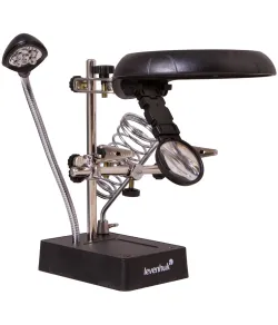 Galda Lupa & Konstruktors ar Apgaismojumu un Lokano Stiprinājumu Levenhuk Zeno D11 PLUS (2