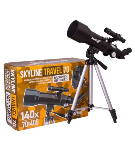 Telescope Levenhuk Skyline Travel 70 70/400 <140x with backpack