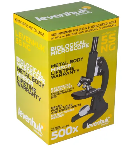 Microscope Monocular Levenhuk 5S NG 40x-500x