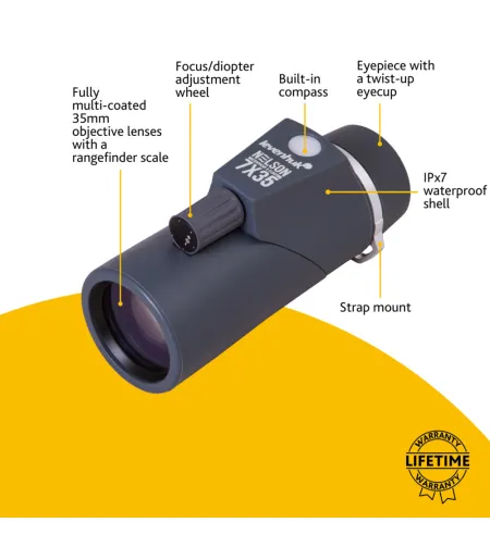 Levenhuk Nelson 7x35 Monoklis