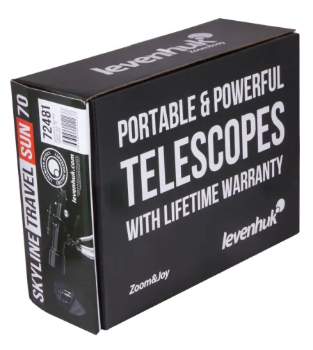 Telescope Levenhuk Skyline Travel Sun 70 70/400 <140x with backpack and sun filter
