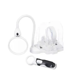 Levenhuk Zeno Multi ML15 White Magnifier 2/5/16x