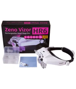 Levenhuk Zeno Vizor HR6 Head Rechargeable Magnifier 1.5x/2x/2.5x/3x/3.5x/8x