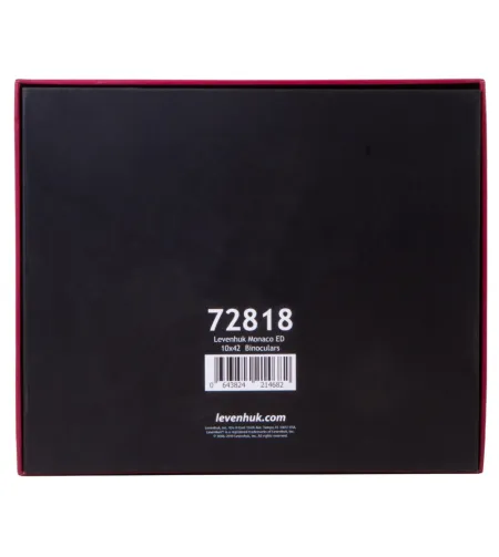 Бинокль премиум-класса Levenhuk Monaco ED 10x42 (с оптикой из низкодисперсионного стекла)