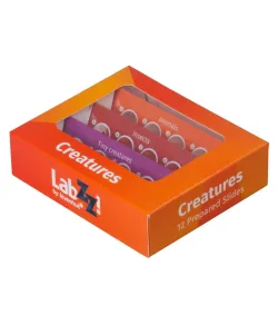 Набор микропрепаратов Levenhuk LabZZ C12, существа