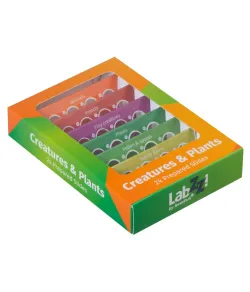 Набор микропрепаратов Levenhuk LabZZ CP24, существа и растения