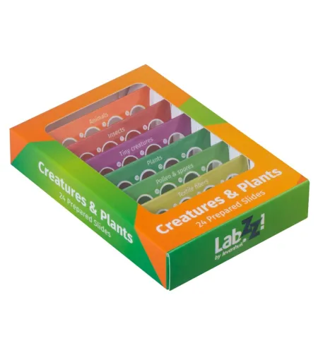 Paruoštas skaidrių rinkinys Levenhuk LabZZ CP24 Būtybės ir augalai