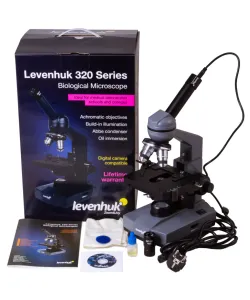Цифровой монокулярный микроскоп Levenhuk D320L BASE 3M