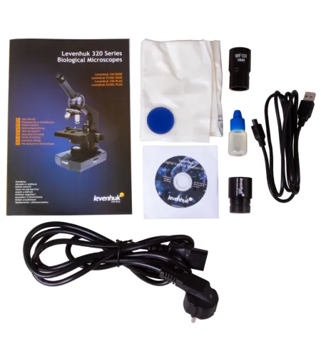Digitaalne monokulaarne mikroskoop Levenhuk D320L BASE 3M