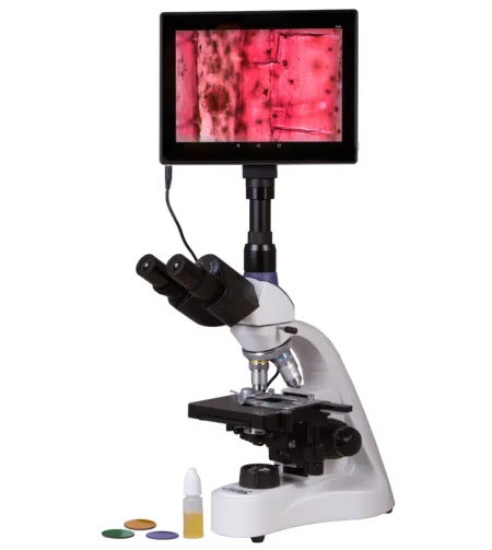 Trinocular Microscope, Levenhuk MED D10T LCD Digital