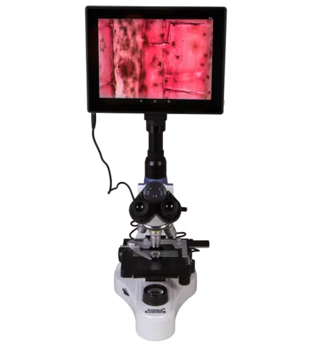 Trinocular Microscope, Levenhuk MED D10T LCD Digital