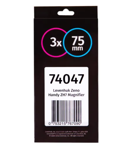 Palielināmais stikls Levenhuk Handy ZH7 75mm 3x