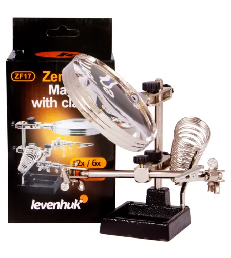 Levenhuk Zeno Refit ZF17 Magnifier 90 mm 2x- 6x