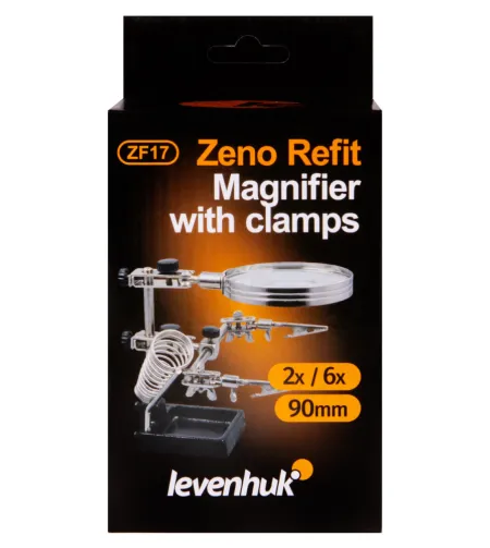 Levenhuk Zeno Refit ZF17 Magnifier 90 mm 2x- 6x