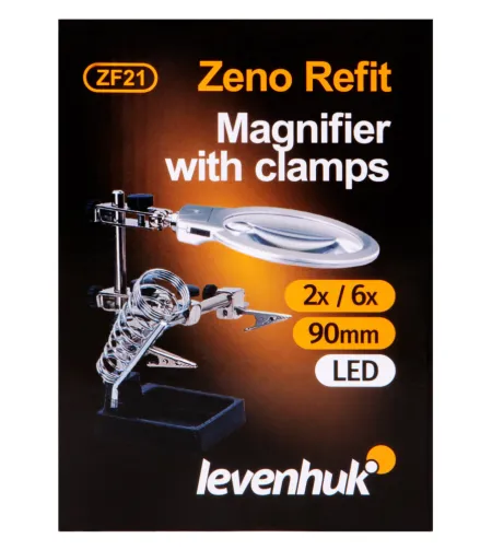 Levenhuk Zeno Refit ZF21 Magnifierv 2x/6x 90mm