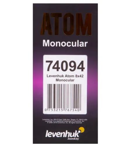 Monokulars Levenhuk Atom 8x42