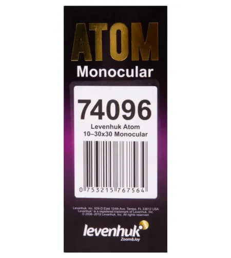 Levenhuk Atom 10–30x30 monoklis