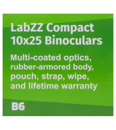 Levenhuk LabZZ B6 10x25 Bērnu binoklis