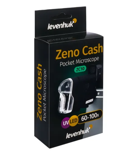 Kabatas mikroskops Zeno Cash ZC10 Levenhuk 60x-100x