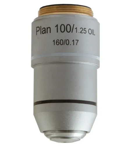 Levenhuk MED 100x Planakromaatiline lääts