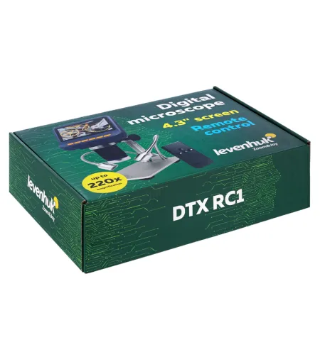 Микроскоп Levenhuk DTX RC с дистанционным управлением, , 3x–220x
