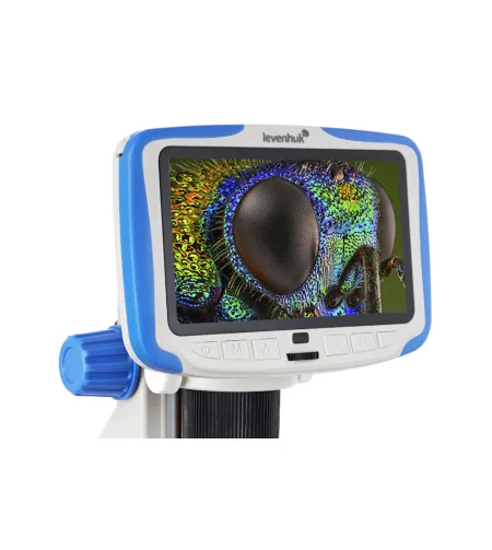 Mikroskops, Levenhuk Rainbow 7x-200x, DM500 LCD digitālais