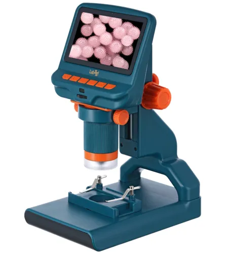 Mikroskopas, Levenhuk LabZZ DM200 LCD Digital, 17x–220x