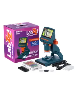Mikroskoop, Levenhuk LabZZ DM200 LCD Digital, 17x–220x