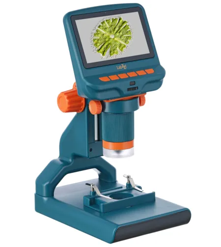Mikroskopas, Levenhuk LabZZ DM200 LCD Digital, 17x–220x