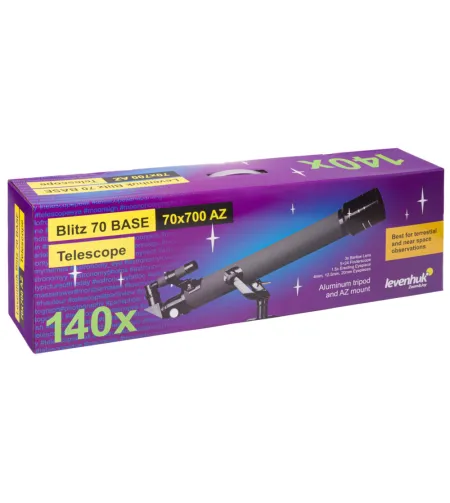 Teleskoop, Levenhuk Blitz 70 70/700 140x BASE