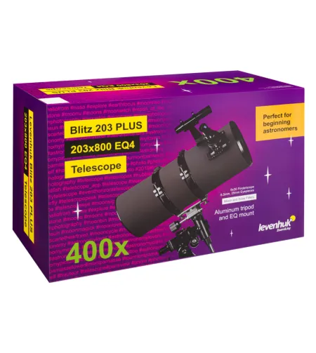 Levenhuk Blitz 203 PLUS teleskopas