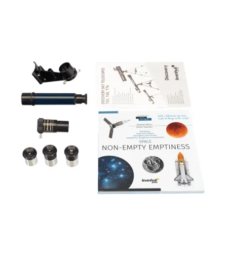 Teleskops, Discovery Sky T76 ar grāmatu