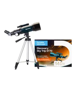 Discovery Sky Trip ST70 70/400 140xTelescope with book