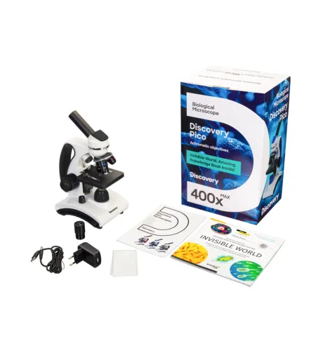 Discovery Pico Polar Microscope with book