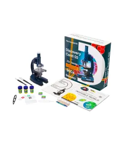 Microscope, Discovery Centi 02, 100x-900x, with book