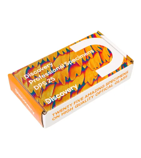 Mikropreparātu komplekts Discovery Prof DPS 25. "Bioloģija, putni u.c."