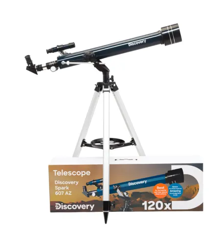 (EN) Discovery Spark 607 AZ Telescope with book
