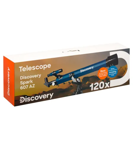 (EN) Discovery Spark 607 AZ Telescope with book