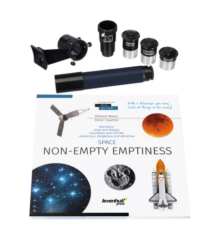 Teleskopas su knyga Discovery Spark 114 AZ