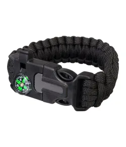 Levenhuk LabZZ FL5 melnā krāsā Rokas sprādze ar kramu