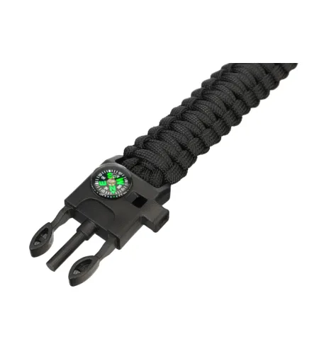 Levenhuk LabZZ FL5 melnā krāsā Rokas sprādze ar kramu