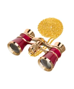 Levenhuk Broadway 325B Opera Glasses red