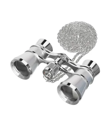 Levenhuk Broadway 325B Opera Glasses silver