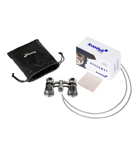 Театральный бинокль Levenhuk Broadway 325B, черный