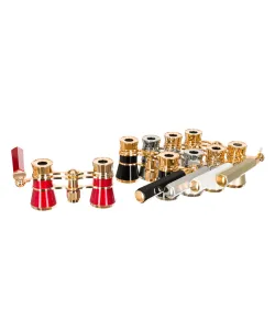 Levenhuk Broadway 325E Lorgnette Opera Glasses red