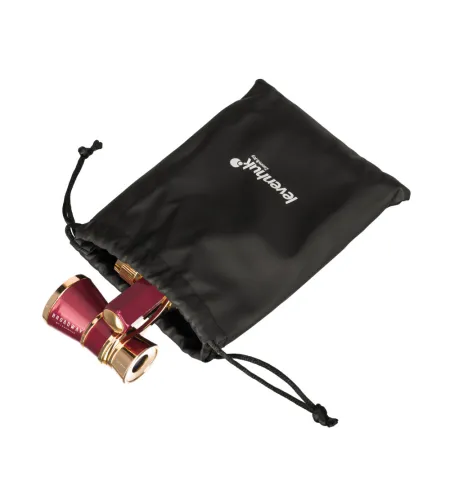 Levenhuk Broadway 325E Lorgnette Opera Glasses red
