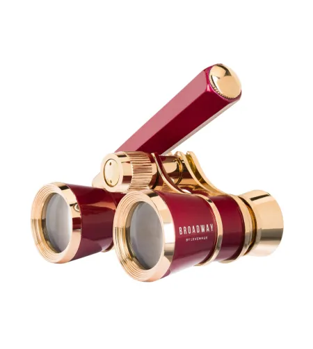 Levenhuk Broadway 325E Lorgnette Opera Glasses red