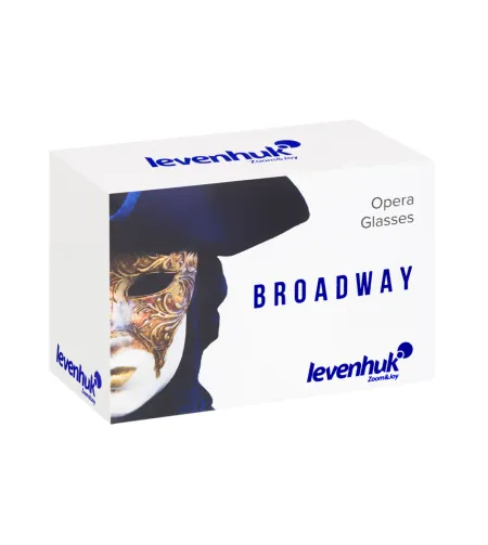 Levenhuk Broadway 325E Lorgnette Opera Glasses red